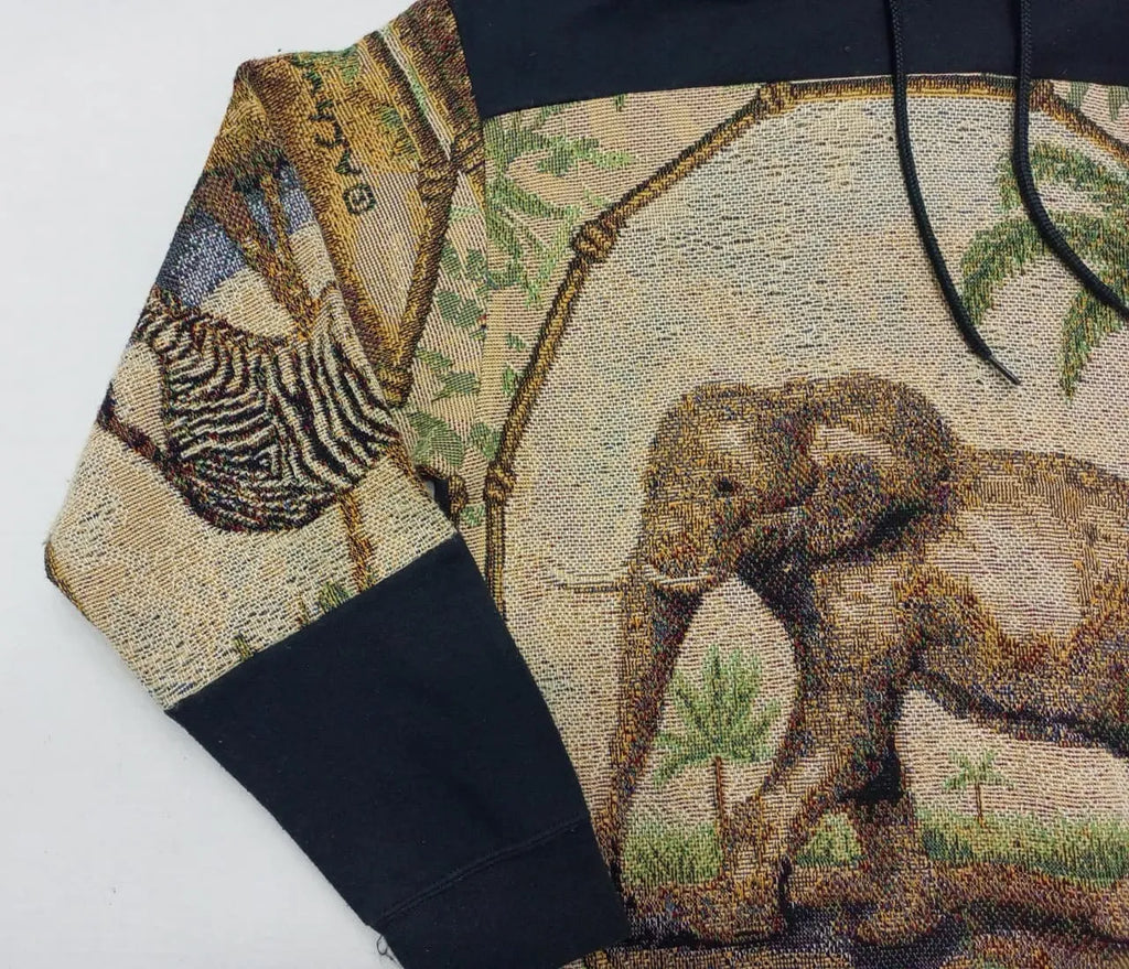 CR830 Upcycled Tapestry Hoodie