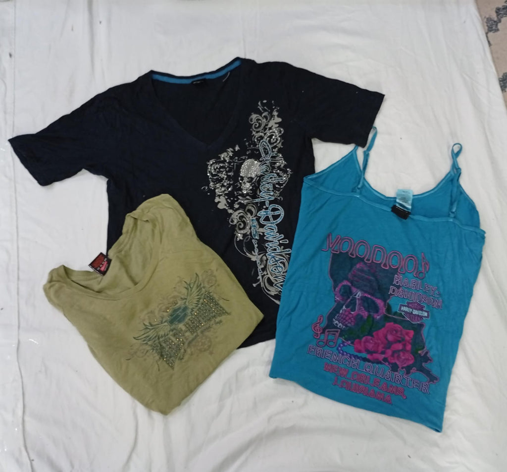 CR10286 Vintage Harley Baby Tees