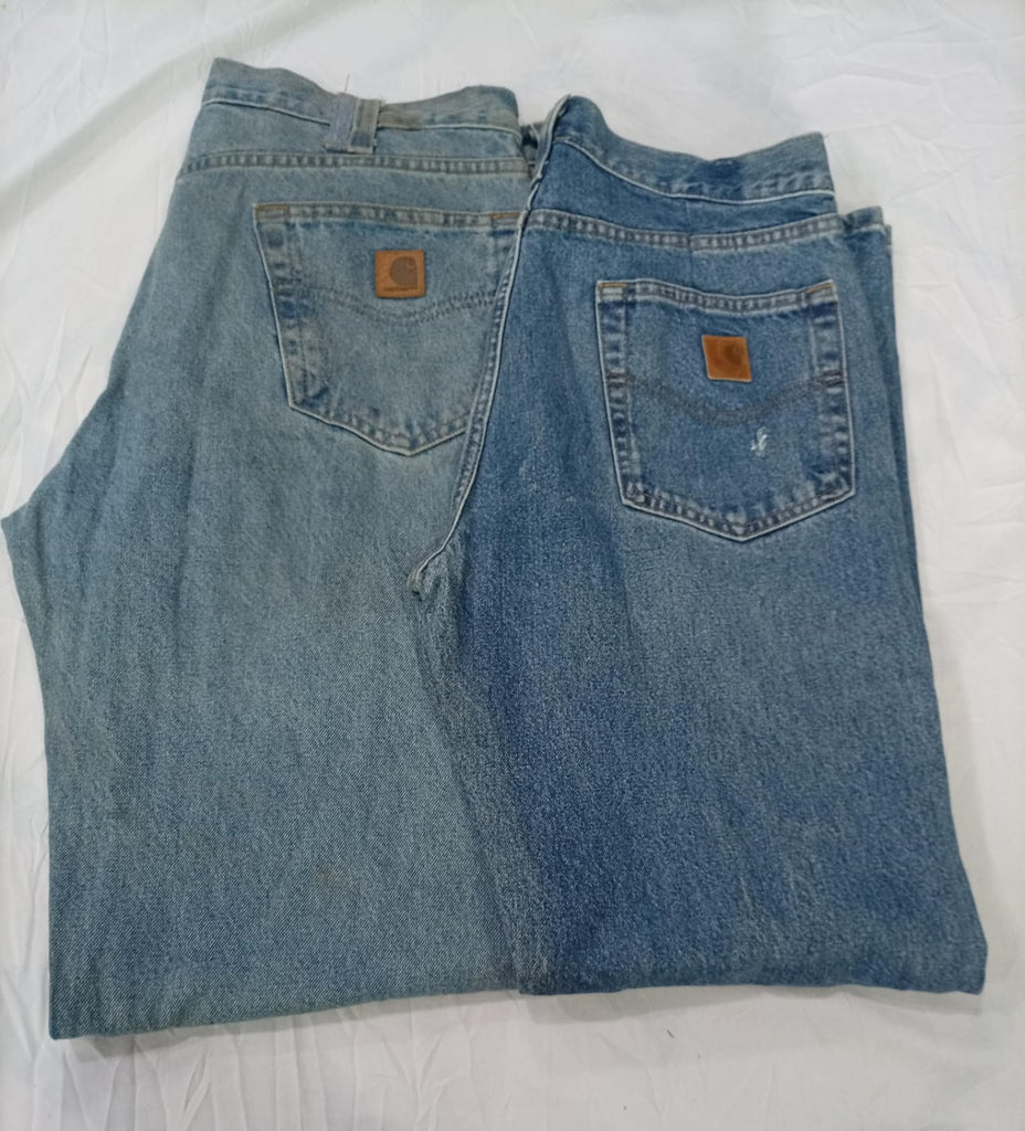 CR9593 Upcycled Carhartt Double Knee Jeans