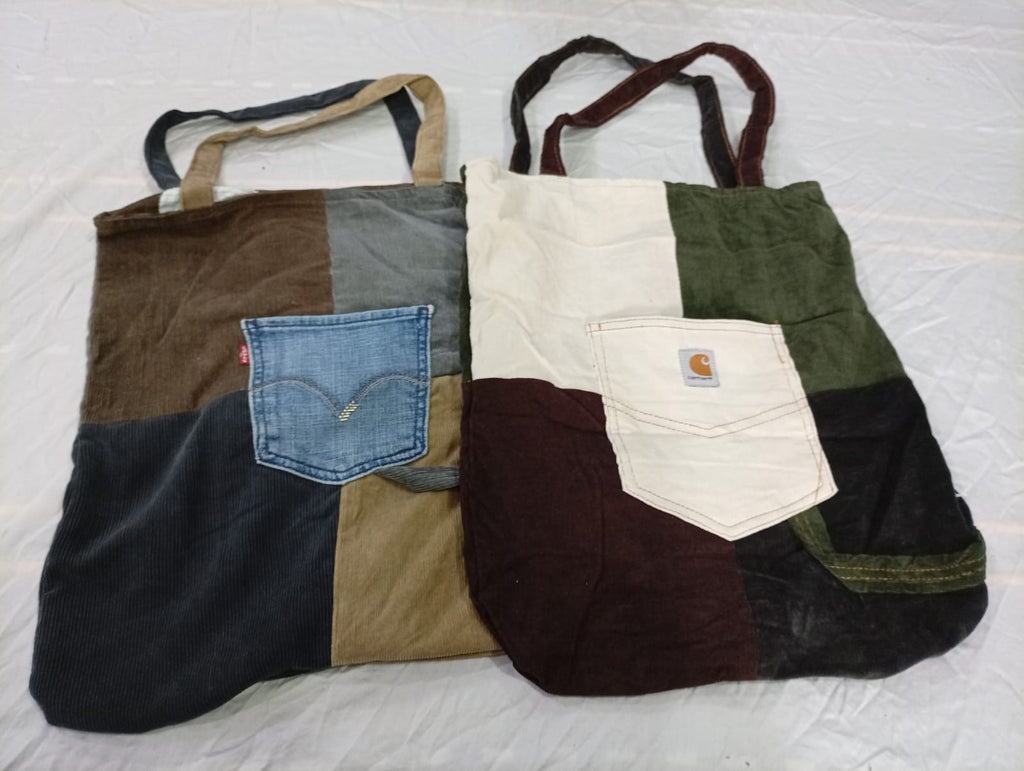 CR10937 Upcycled Levi’s and Carhartt Bags