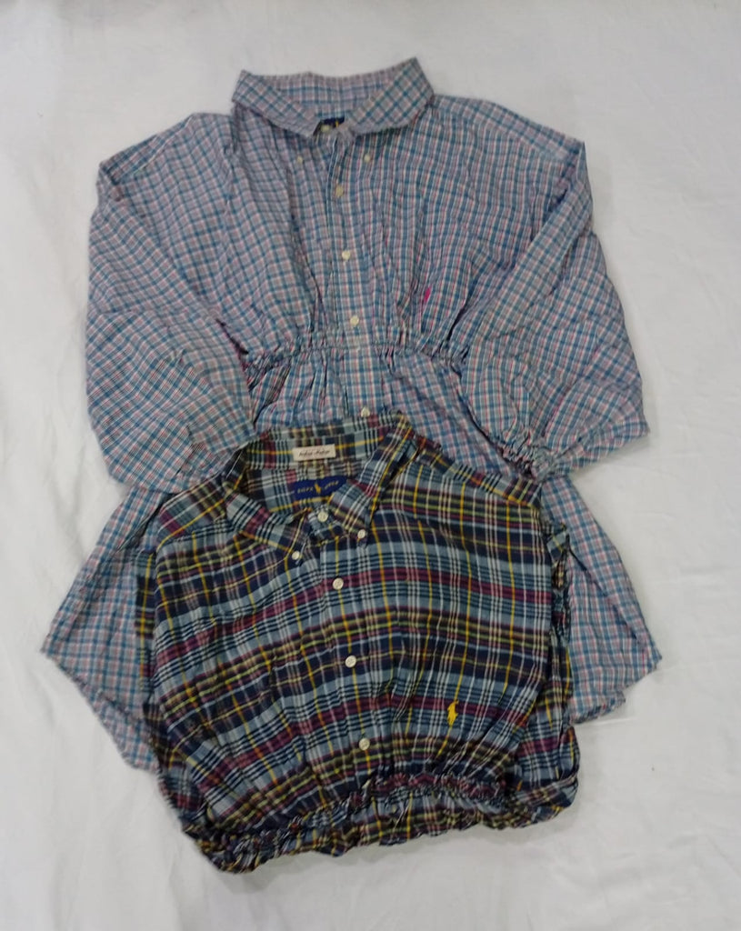 CR9278 Upcycled Polo Dresses