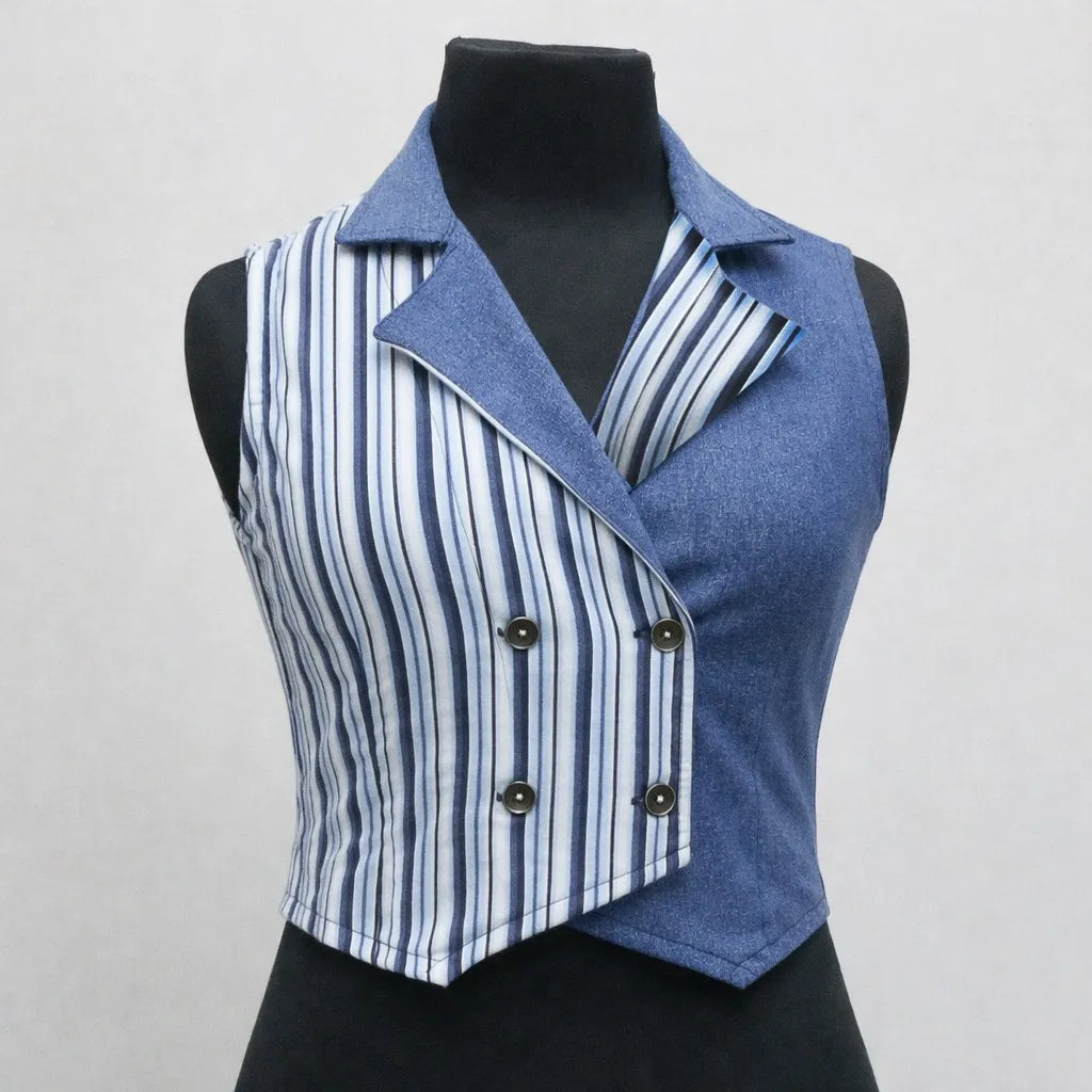 CR1477 Upcycled Vest Top