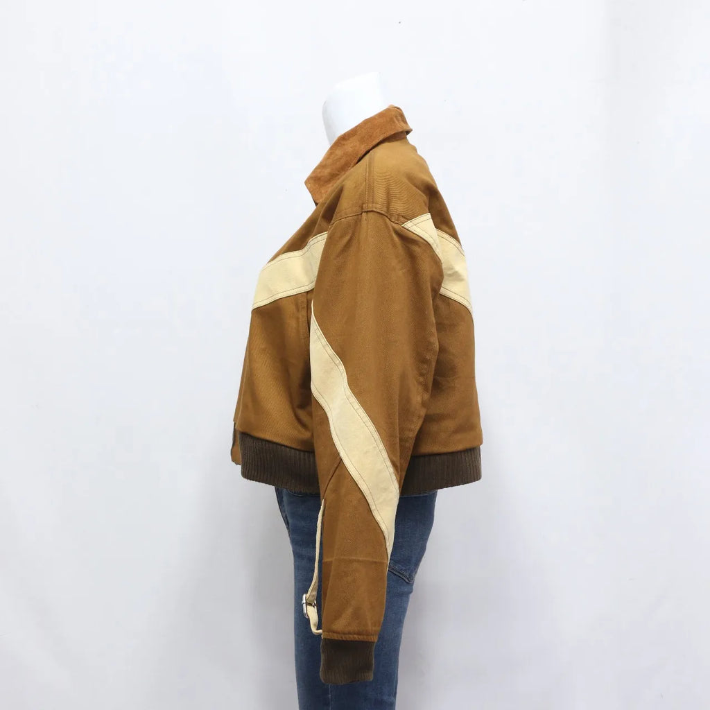 CR630 Upcycled Crop Carhartt jacket