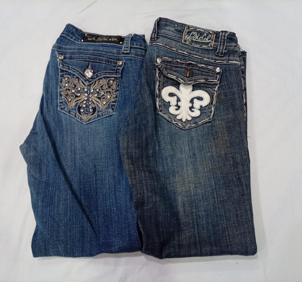CR9931 Y2K Flare Jeans