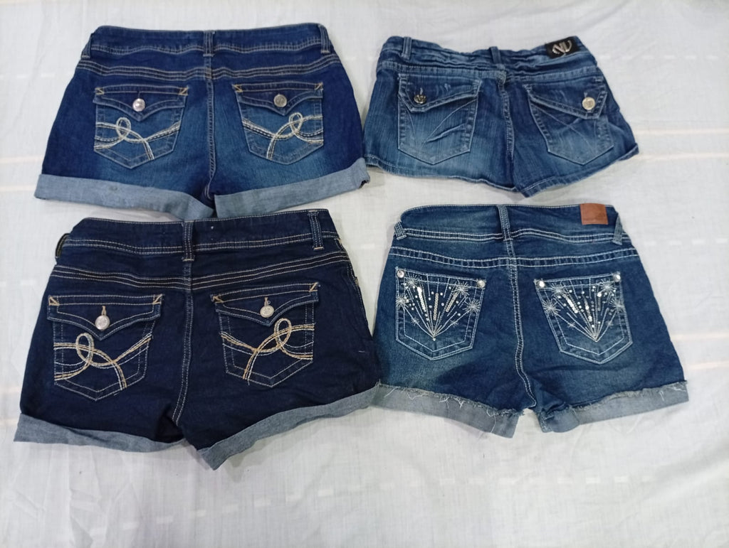 CR10729 Y2K Mini Denim Shorts