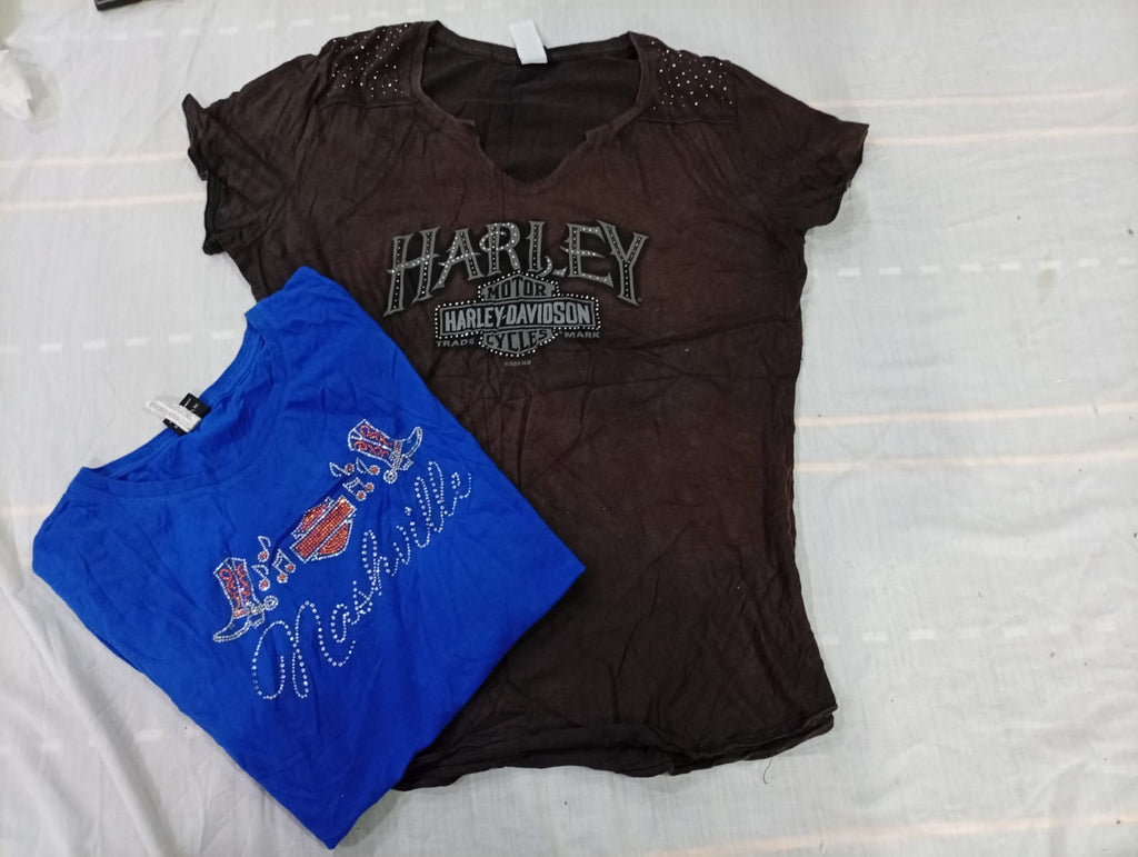 CR10627 Vintage Harley Baby Tees