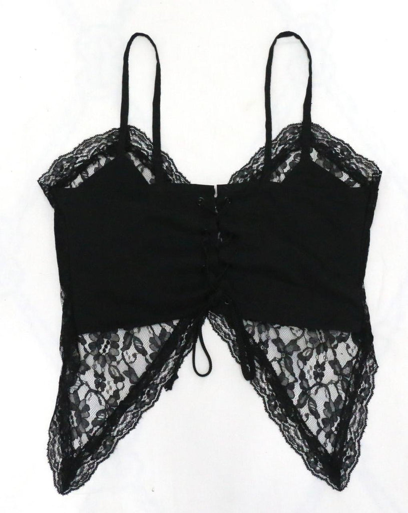 CR1851 Upcycled Lace Corset Cami