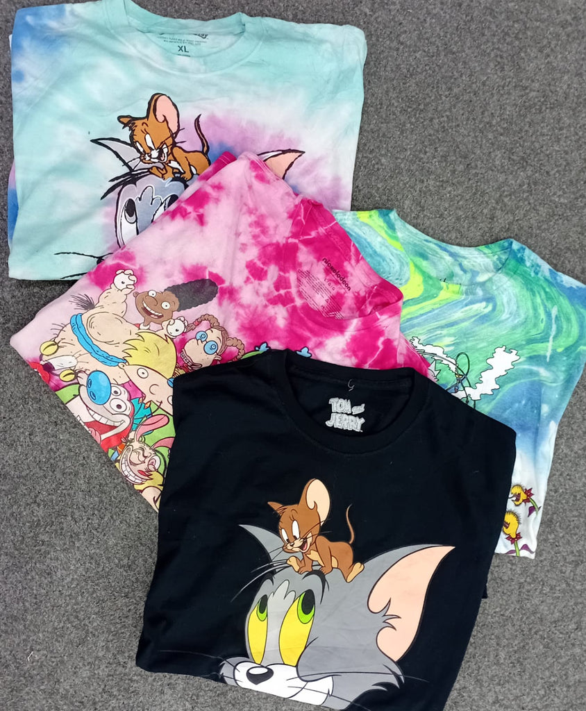 CR2143 VINTAGE CARTOON T-SHIRTS