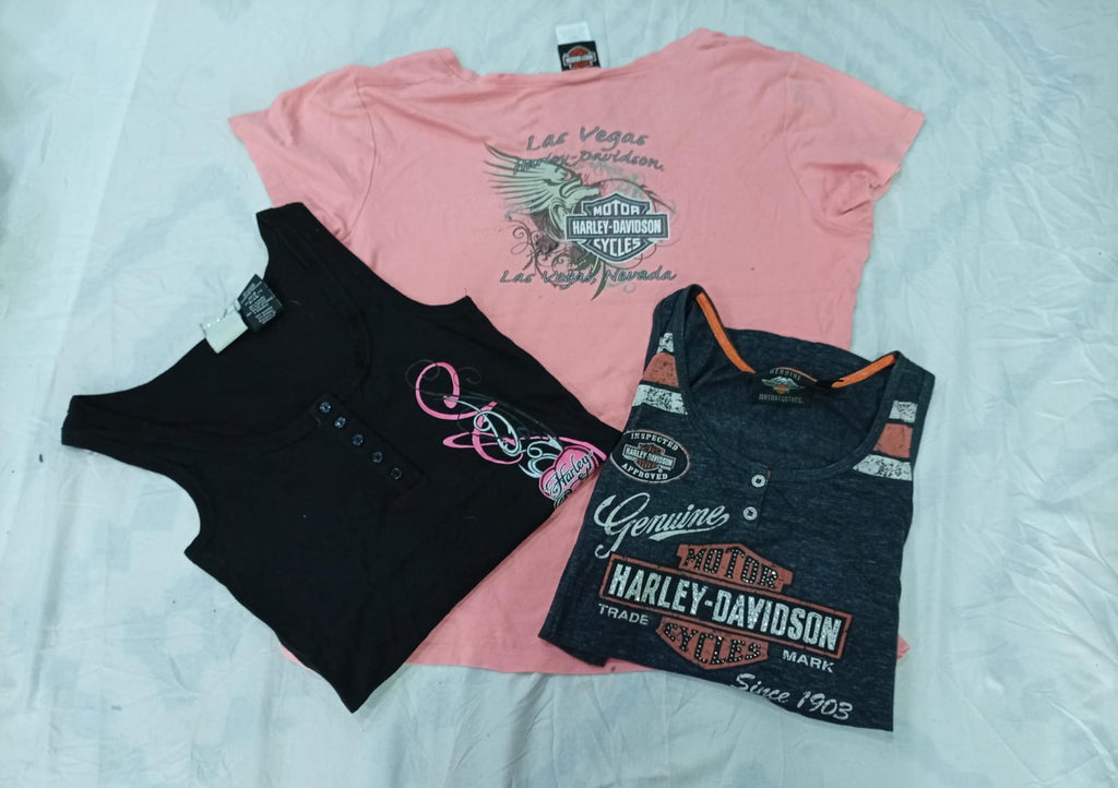 CR9827 Vintage Harley Baby Tees
