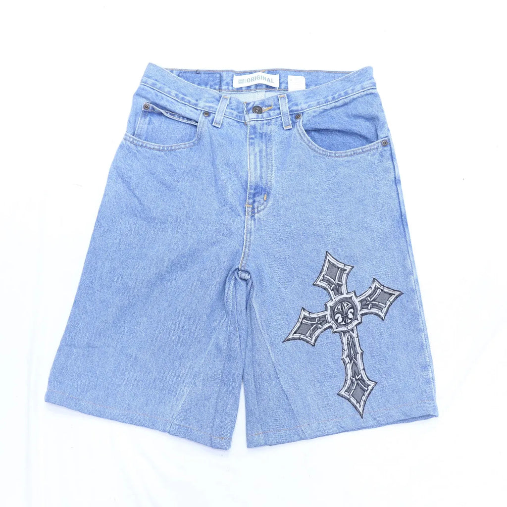CR588 Upcycled Edge Revival Denim Jorts