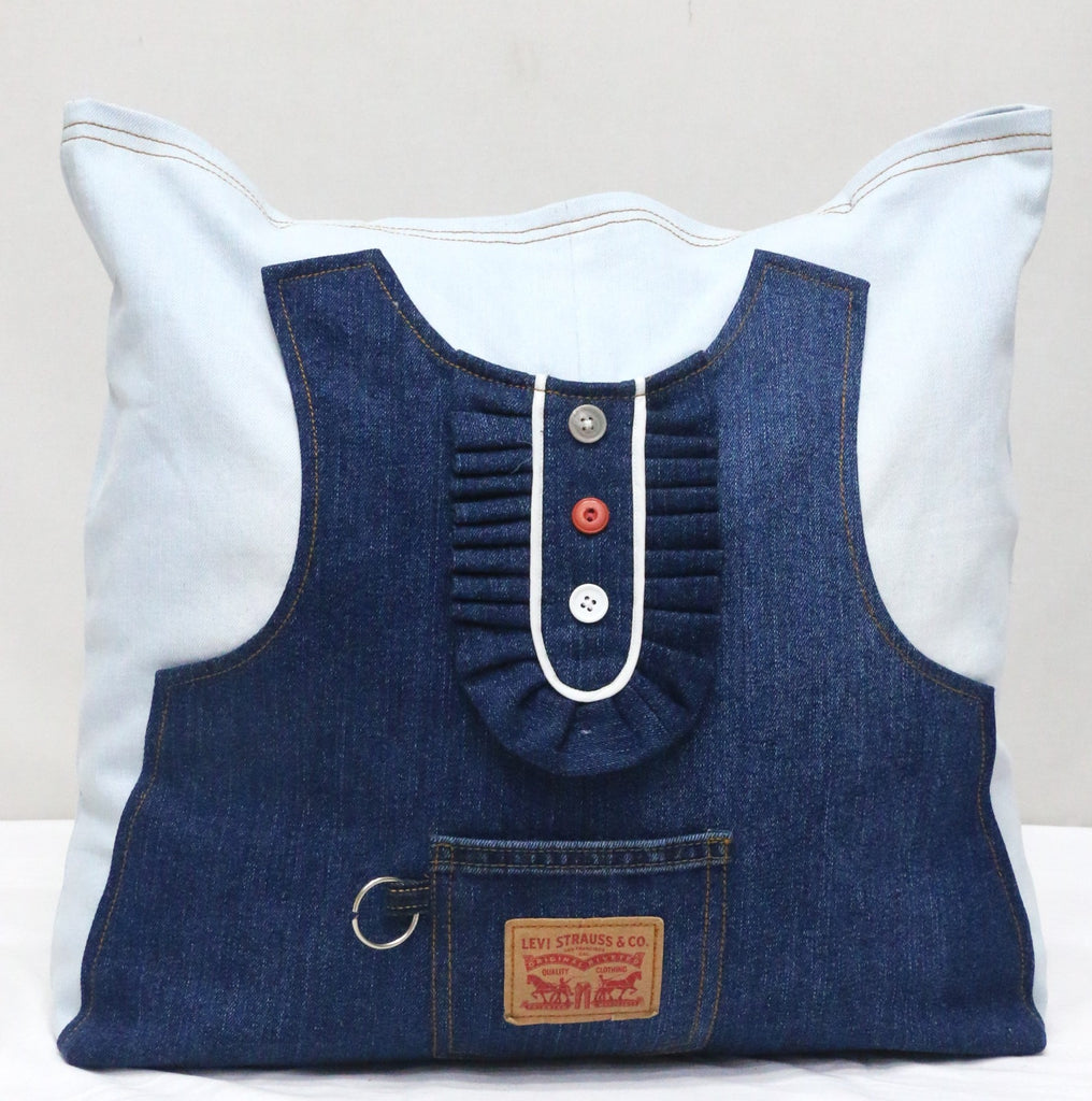 CR1874 UPCYCLED DENIM TOTE BAG