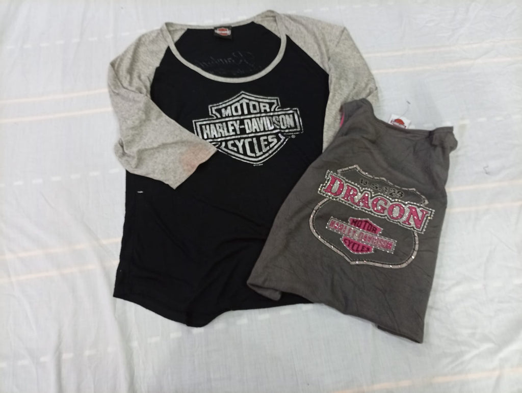 CR10611 Vintage Harley Baby Tees