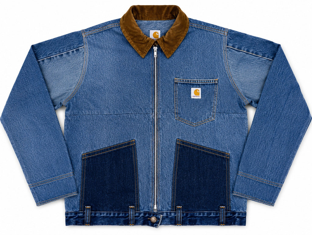 CR1922 UPCYCLED DENIM WORKWEAR JACKET