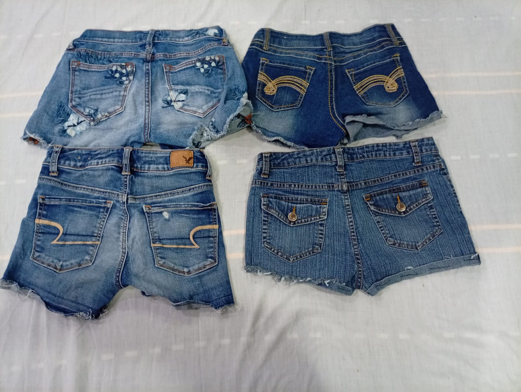 CR10645 Y2K Mini Denim Shorts