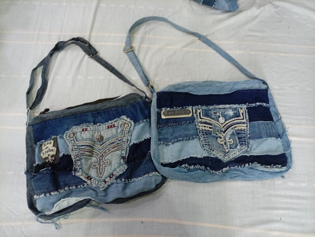 CR10707 Upcycled Rock Revival Bags