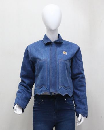 CR2111 Upcycled Cropped Jacket