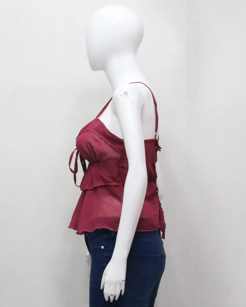 CR1578 Upcycled Cami Top
