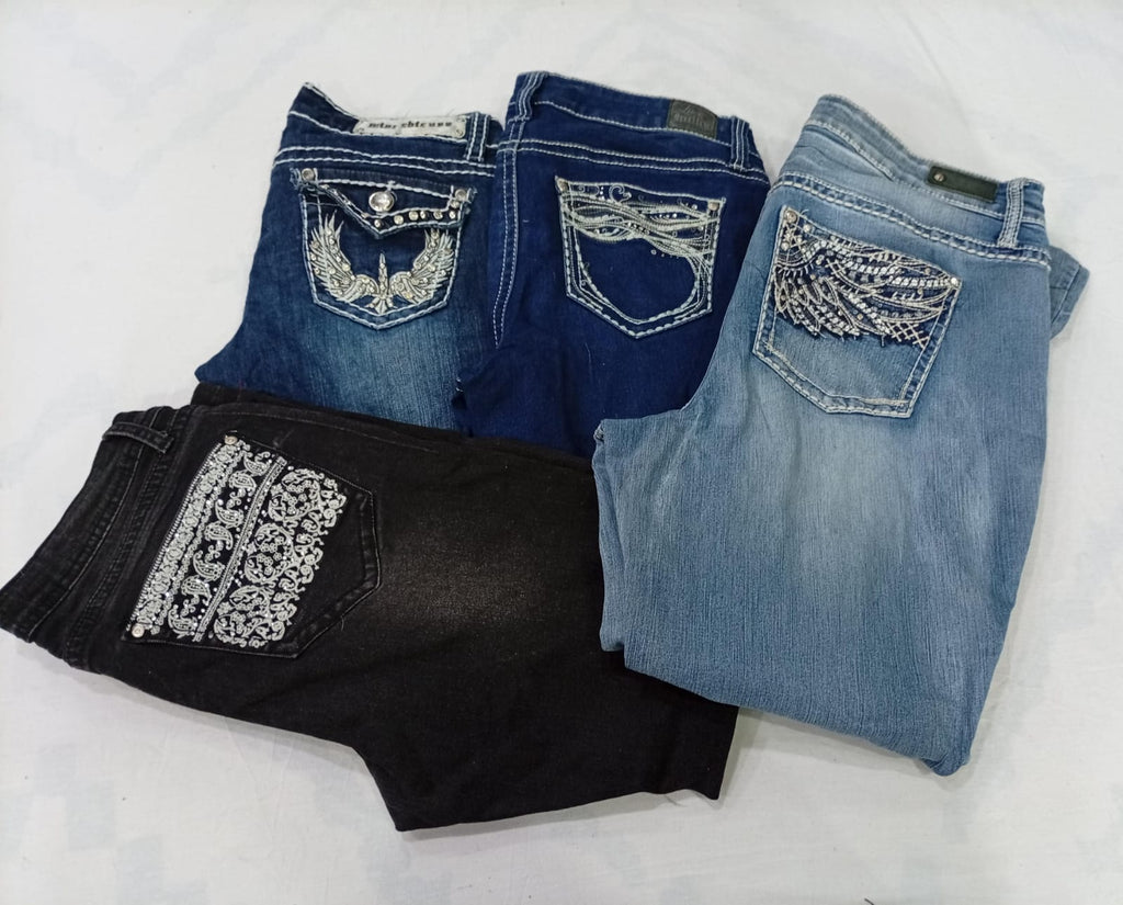 CR9991 Y2K Flare & Straight Jeans