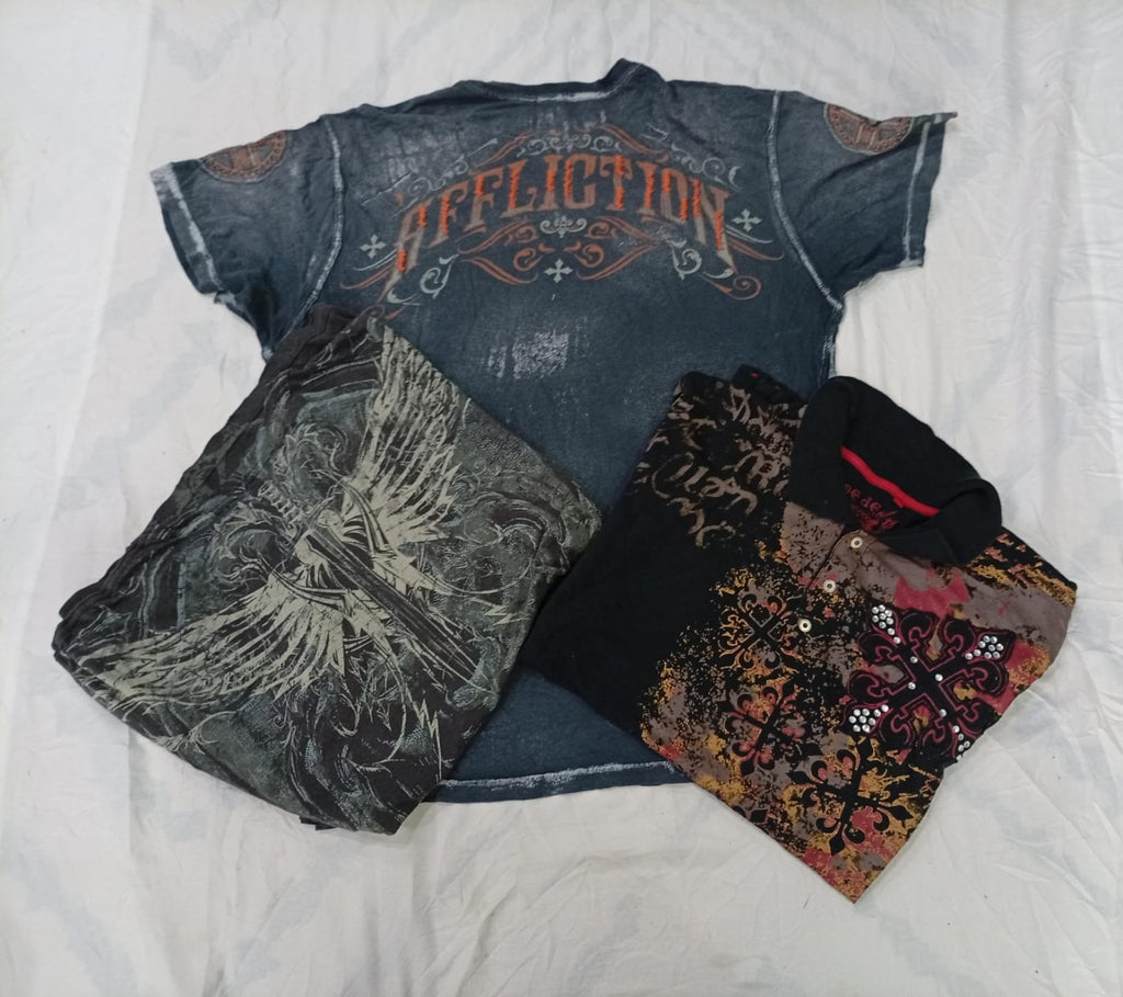 CR9796 Vintage Skull T-Shirts