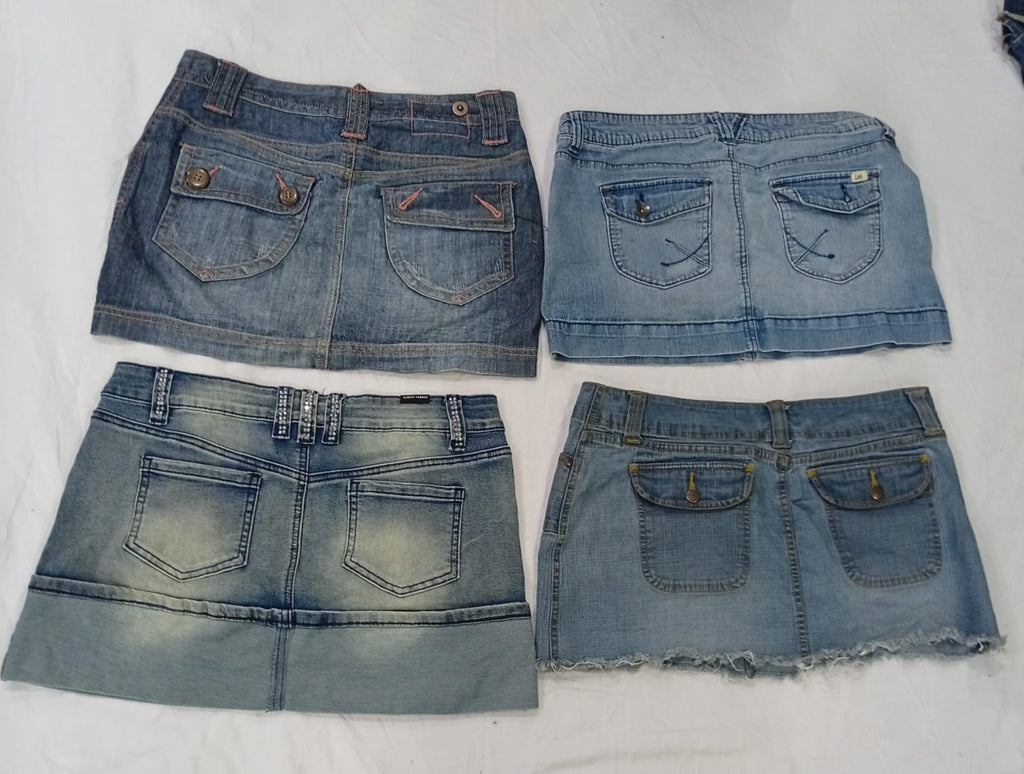 CR9277 Y2K Denim Skirts