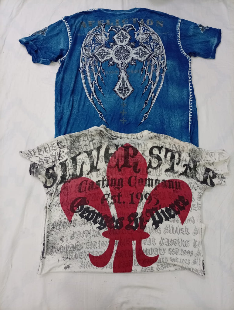 CR10338 Vintage Skull T-Shirts