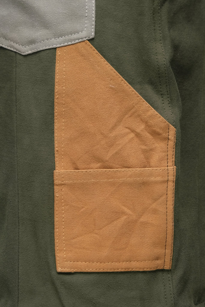 CR063 Men Reworked Stitched Modern Carhartt Multi Color & Shorts