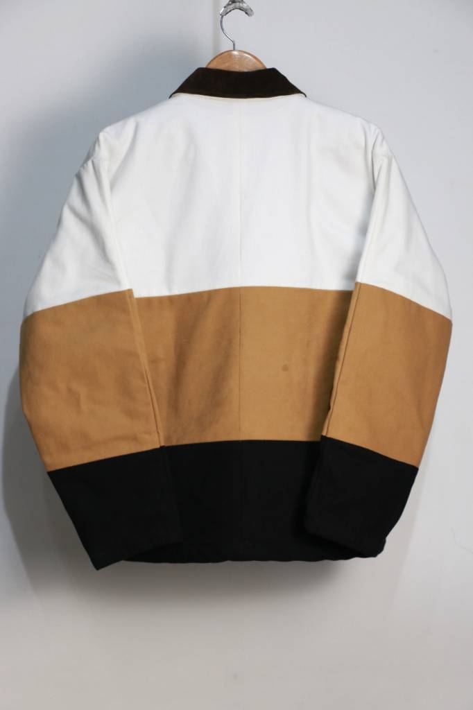 CR100 Men Reworked Carhartt Flecked Original Label Jacket
