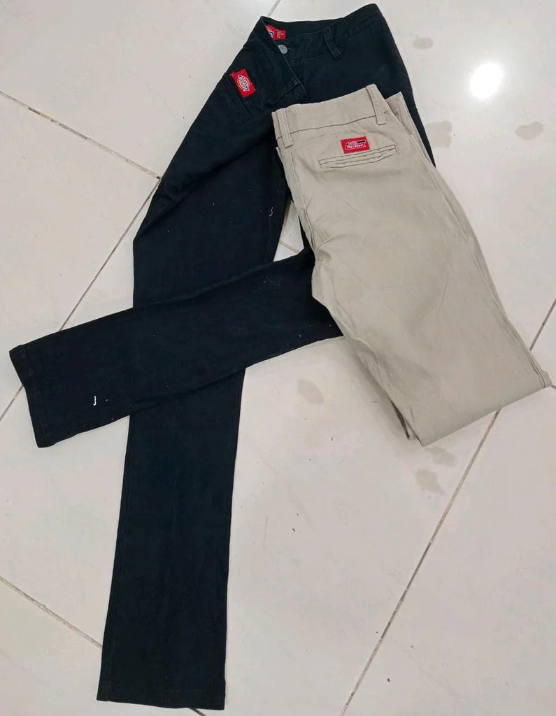 Ladies Dickies Dress Pants With Tailored Design