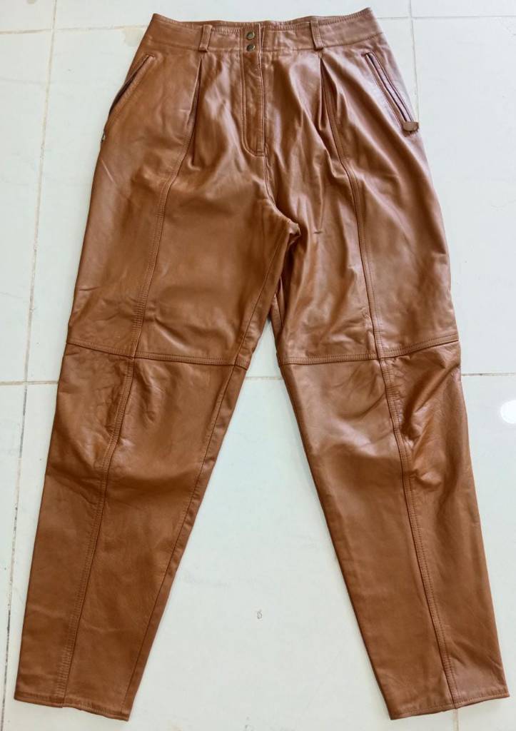 Vintage Leatherette Pants