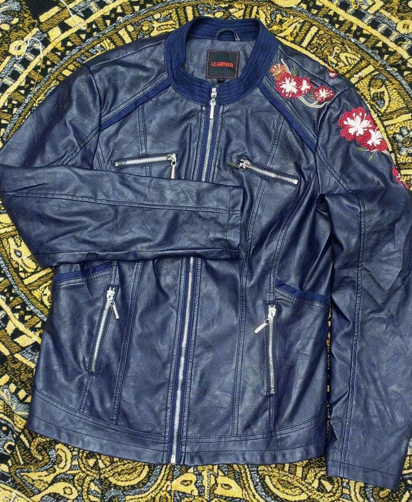 Vintage Winter Leather Jacket For Men