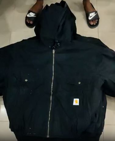 Cozy Reworked Carhartt Hooded Jackets