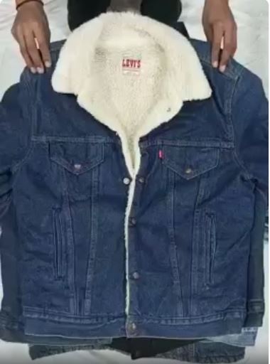 Levi's sherpa Denim Jacket