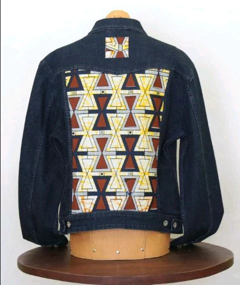 Ladies And Girls Fashionable Denim Jacket Reworked Patch