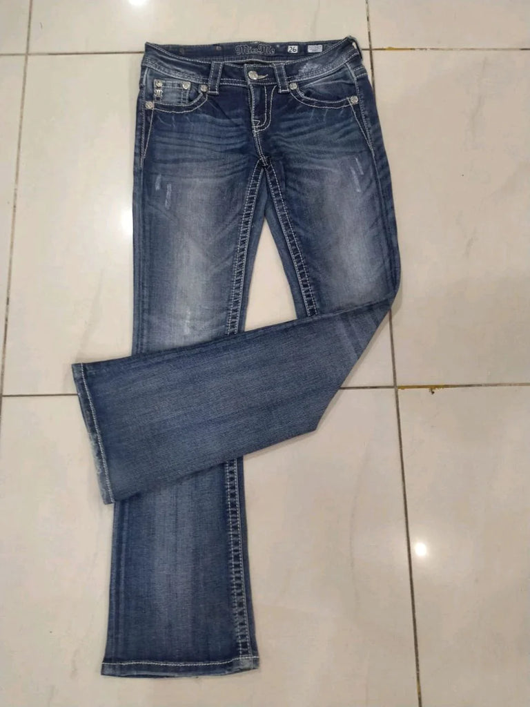Y2K Ladies Original Flared Outerwear Jeans