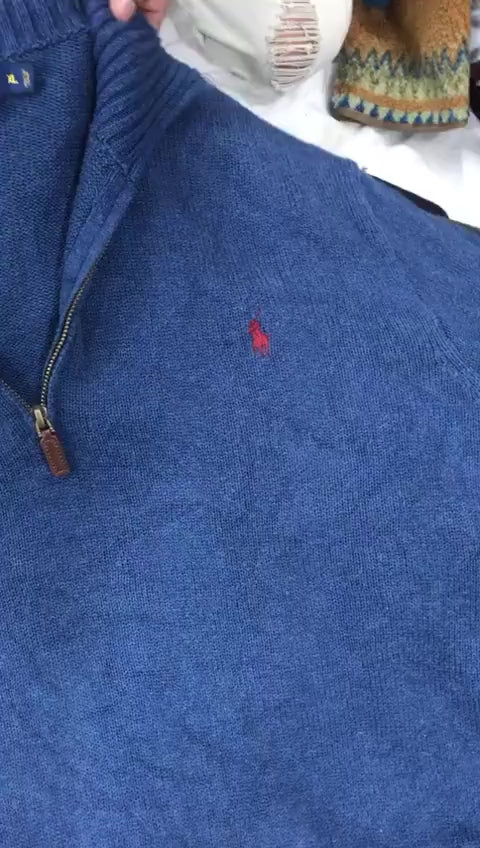 Premium Branded Quarter Zip Sweatshirts