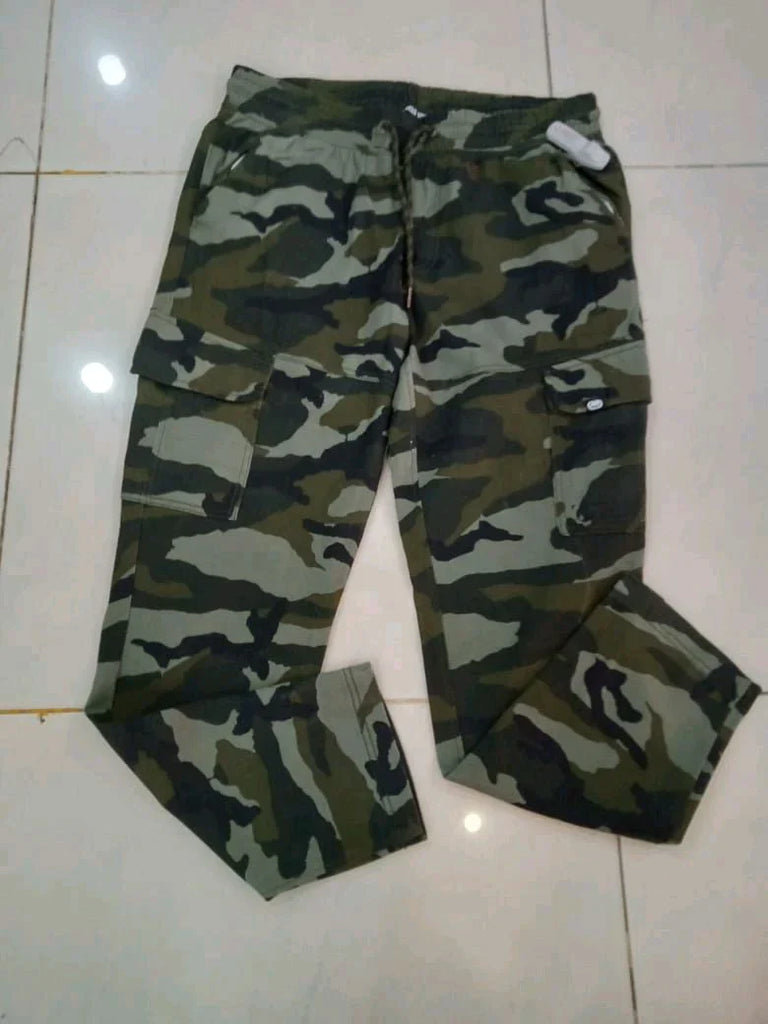 Men Vintage Classic Style Cargo Pants