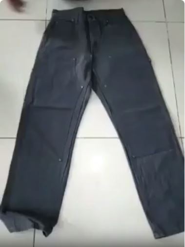 Casual Reworked Double Knee Pants