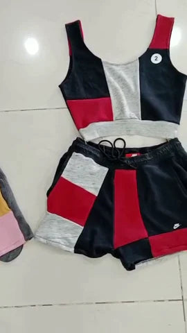 CR611 Reworked Ladies Blouse and Alluring Short