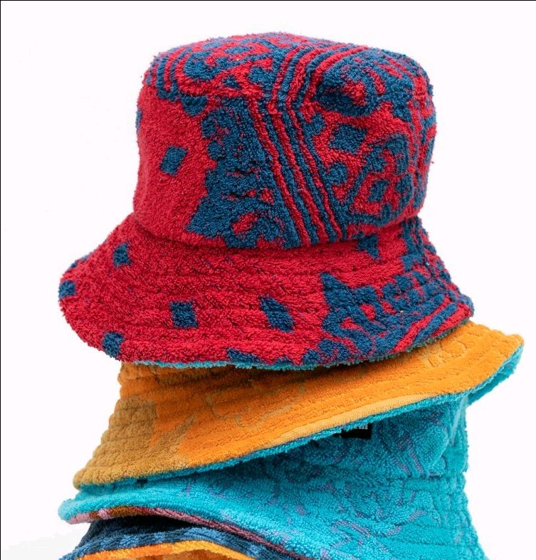 Reworked Fabric L Bucket Hat