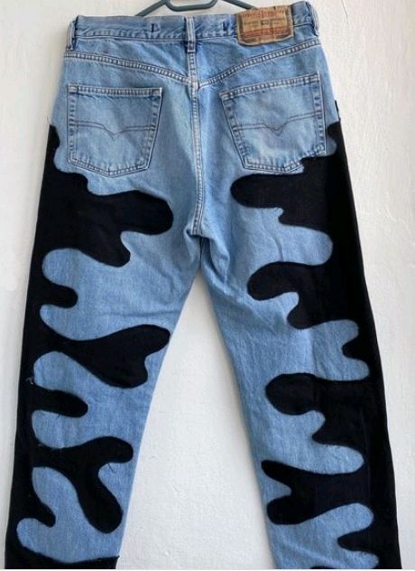 CR995 Men Reworked Spark Denim Jeans