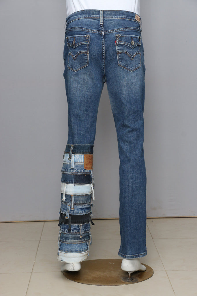 CR062 Reworked Branded Pant and Standard Size Handbag