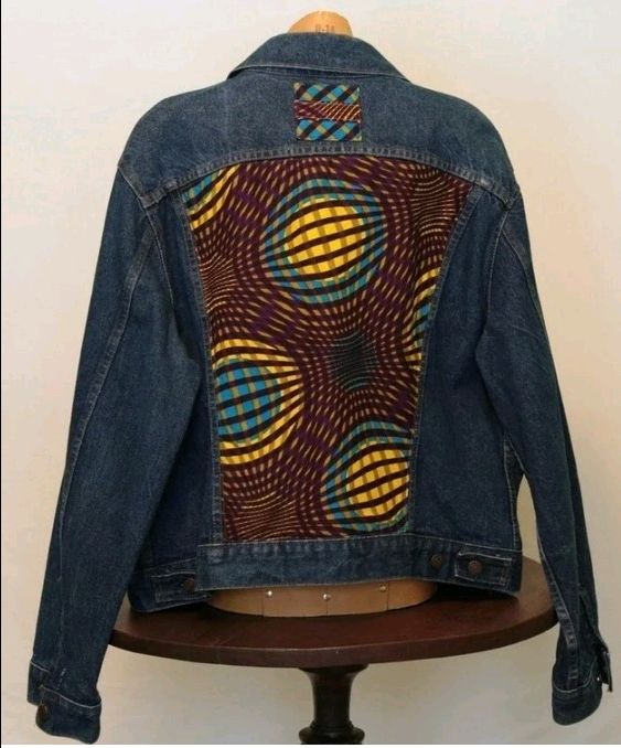 CR215 Ladies And Girls Fashionable Denim Jacket Reworked Patch