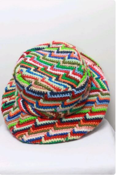 CR150 Reworked Multi Color Trendy Bucket Hat