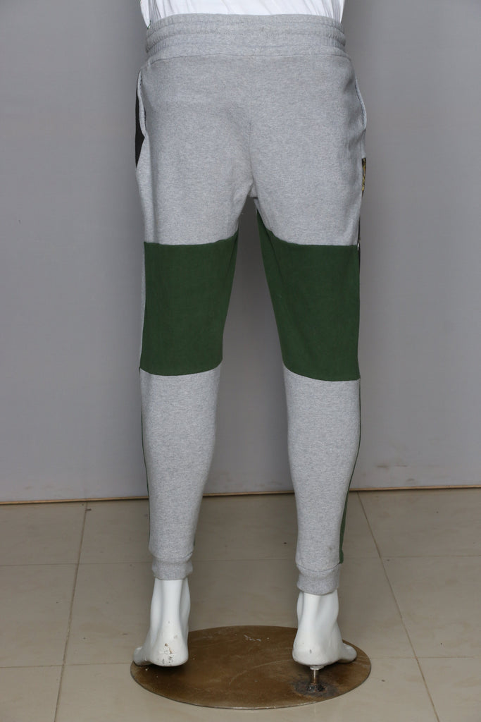 CR005 Reworked Branded Men Trouser with Print Patch