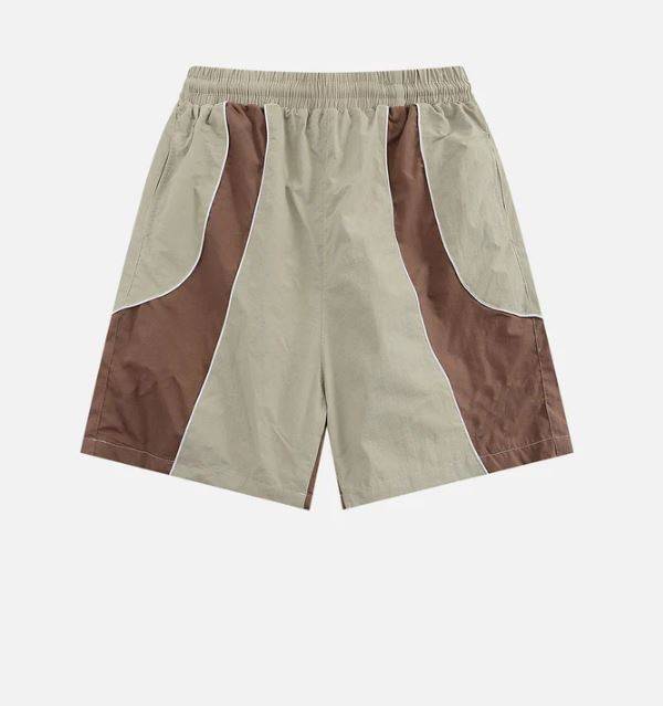 CR447 Unique Design Men Reworked Cotton Shorts