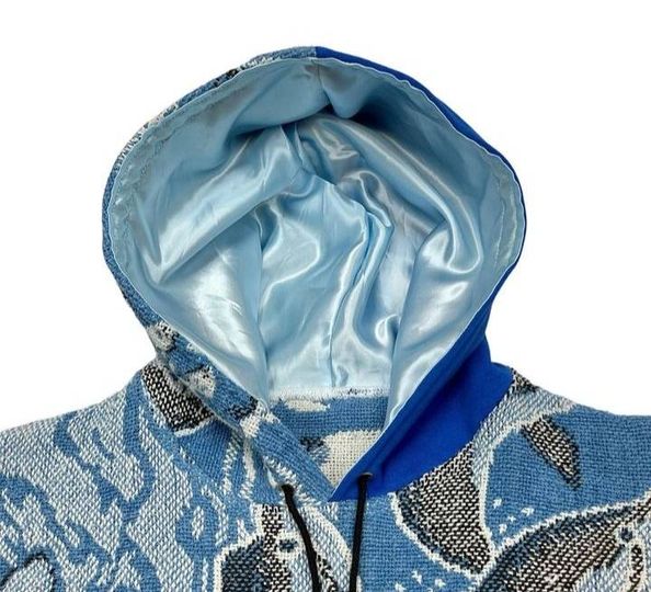 CR697 Reworked Patched Punchoo Crop Hood