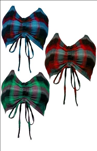 CR871 Reworked Flannel Blouse