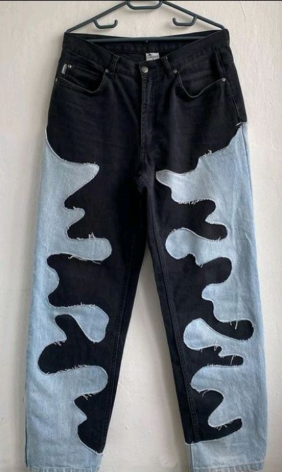 CR995 Men Reworked Spark Denim Jeans