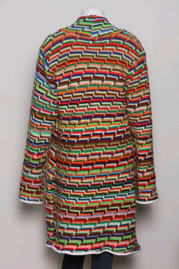 CR1016B Reworked Contemperory Stand Collar Top Coat