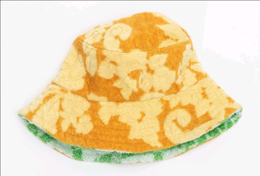 CR992 Reworked Fabric L Bucket Hat